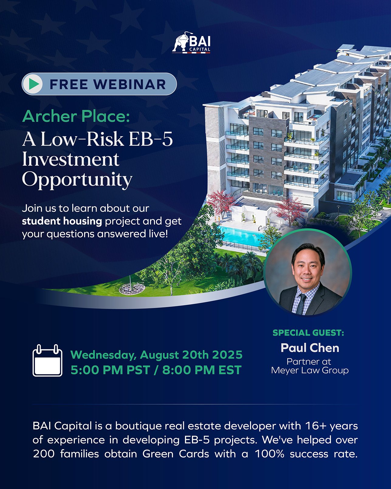 Banner Web mobil_Webinar Ads - A High-Growth EB-5 Investment in Student Housing - Wednesday, August 20th-07